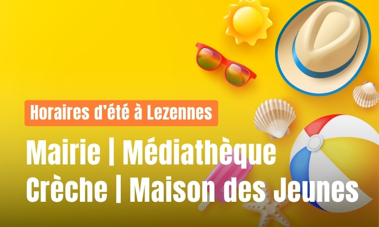 Horaires d'été 2026